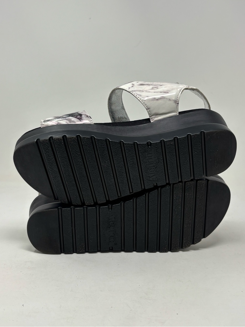 Alegria Morgyn pretty things chunky sandals marbleized platform size 38 (8-8.5) - Picture 10 of 10
